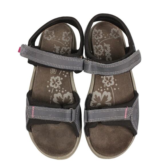 IMAC Vera Pelle Light Style Lake Navy Open Toe Comfort Sandal EU 39 - Picture 2 of 14